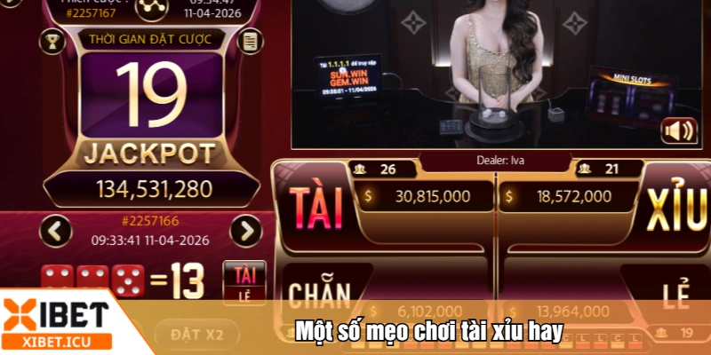 Một số mẹo chơi tài xỉu hay